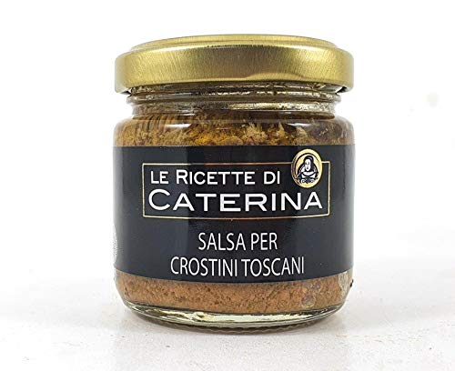 Toskanische Spezialität Boscovivo Salsa per crostini toscani paté aus Leber und Sardellen von Boscovivo