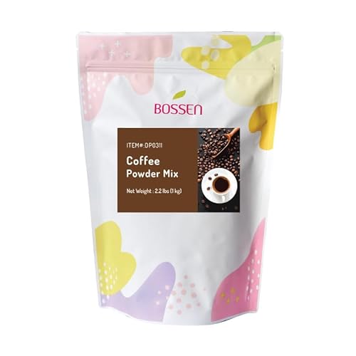 BOSSEN Kaffee Pulver 1 KG | Authentisches Milchtees, Smoothies, Slushies, Bubble Teas | Hochwertige Zutaten ohne künstliche Farbstoffe von Bossen