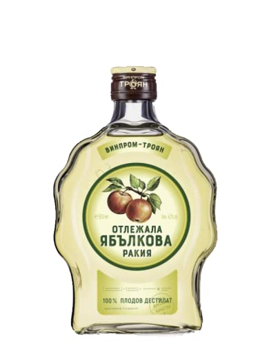 ALTER APFELBRAND"YABALKOVA RAKIA" Troyan, 0,5 l, 2 J. Fass, Troyan, Bulgarien von Bossev