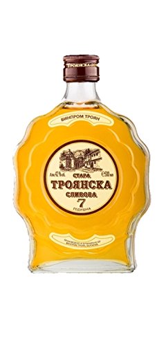 Alter Pflaumenbrand"TROYANSKA SLIVOVA" Troyan, 0,5 l, 7 J. Fass, Troyan, Bulgarien von Peshtera