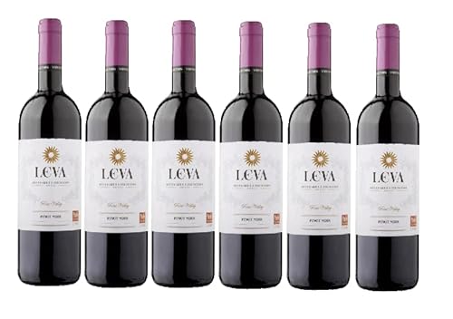 Paket von 6 Flaschen PINOT NOIR"LEVA", 0,75l, Slavyantsi, Bulgarien von Bossev