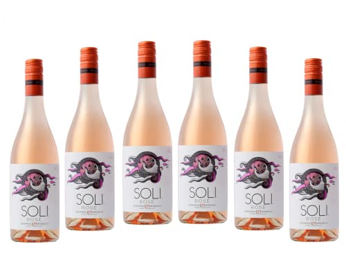 Paket von 6 Flaschen ROSE"SOLI", 0,75 l, Elenovo, Bulgarien von Bossev