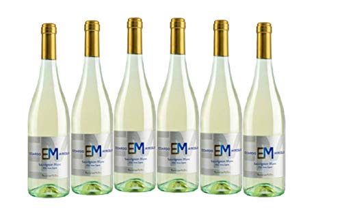 Paket von 6 Flaschen SAUVIGNON BLANC "EM", 0,75 l, Elenovo, Bulgarien von Bossev