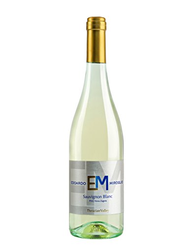 SAUVIGNON BLANC "EM", 0,75 l, Elenovo, Bulgarien von Peshtera