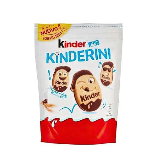 Kinder Kinderini 250g – Köstliche Schokoladenstücke mit Milchfüllung, Ideal für Kinder und Schokoladenliebhaber + GETZH ThankYou Sticker von Bossjuice