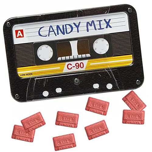 Boston America - Candy Mix Kassette kann, Kirsche aromatisiert Bonbons, 1,3 Unzen - Candy Mix Kassette - C-90 36,8 Gramm von Boston America