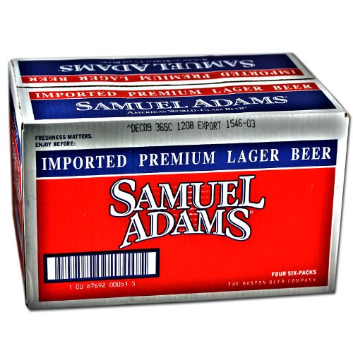 Samuel Adams Boston Lager 24er (Flaschen) von Boston Beer Company