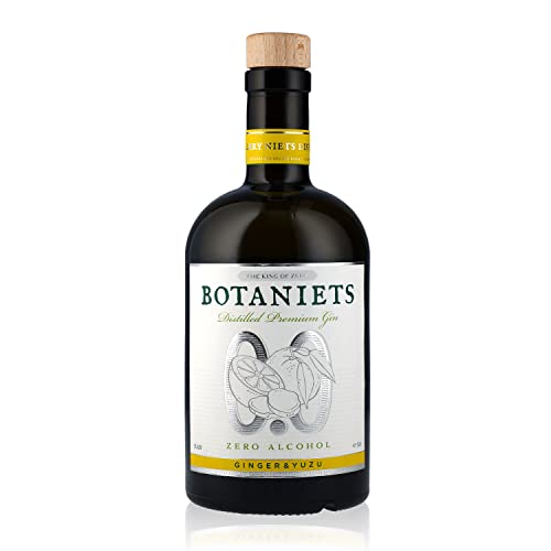BOTANIETS - Gin Yuzu & Ginger 0,0% - Alkoholfreies Getränk - Premium Gin - 500mL von Botaniets
