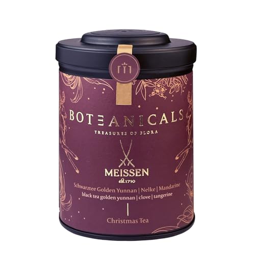 BOTEANICALS x MEISSEN - Christmas Tea - Schwarztee Golden Yunnan | Nelke | Mandarine - BIO-Tee in Premium-Qualität - 100% Natürlich - in dekorativer Metalldose BOTEANICALS x MEISSEN - Christmas Tea - Schwarztee Golden Yunnan | Nelke | Mandarine - BIO-Tee in Premium-Qualität - 100% Natürlich - in dekorativer Metalldose von Boteanicals