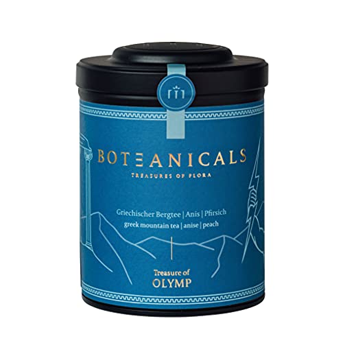 BOTEANICALS - Treasure of Olymp - Griechischer Bergtee | Anis | Pfirsich - BIO-Tee in Premium-Qualität - 100% Natürlich - Dekorative Metalldose BOTEANICALS - Treasure of Olymp - Griechischer Bergtee | Anis | Pfirsich - BIO-Tee in Premium-Qualität - 100% Natürlich - Dekorative Metalldose von Boteanicals
