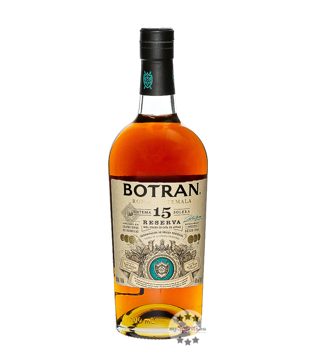 Ron Botran 15 Sistema Solera Rum 1893 (40 % vol., 0,7 Liter) von Botran Rum