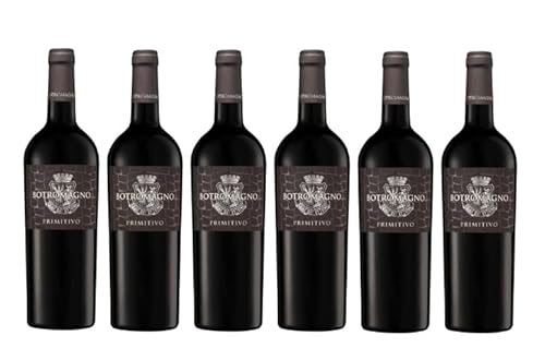 6x 0,75l - 2023er - Botromagno - Primitivo - Puglia I.G.P. - Apulien - Italien - Rotwein trocken 6x 0,75l - 2023er - Botromagno - Primitivo - Puglia I.G.P. - Apulien - Italien - Rotwein trocken von Botromagno