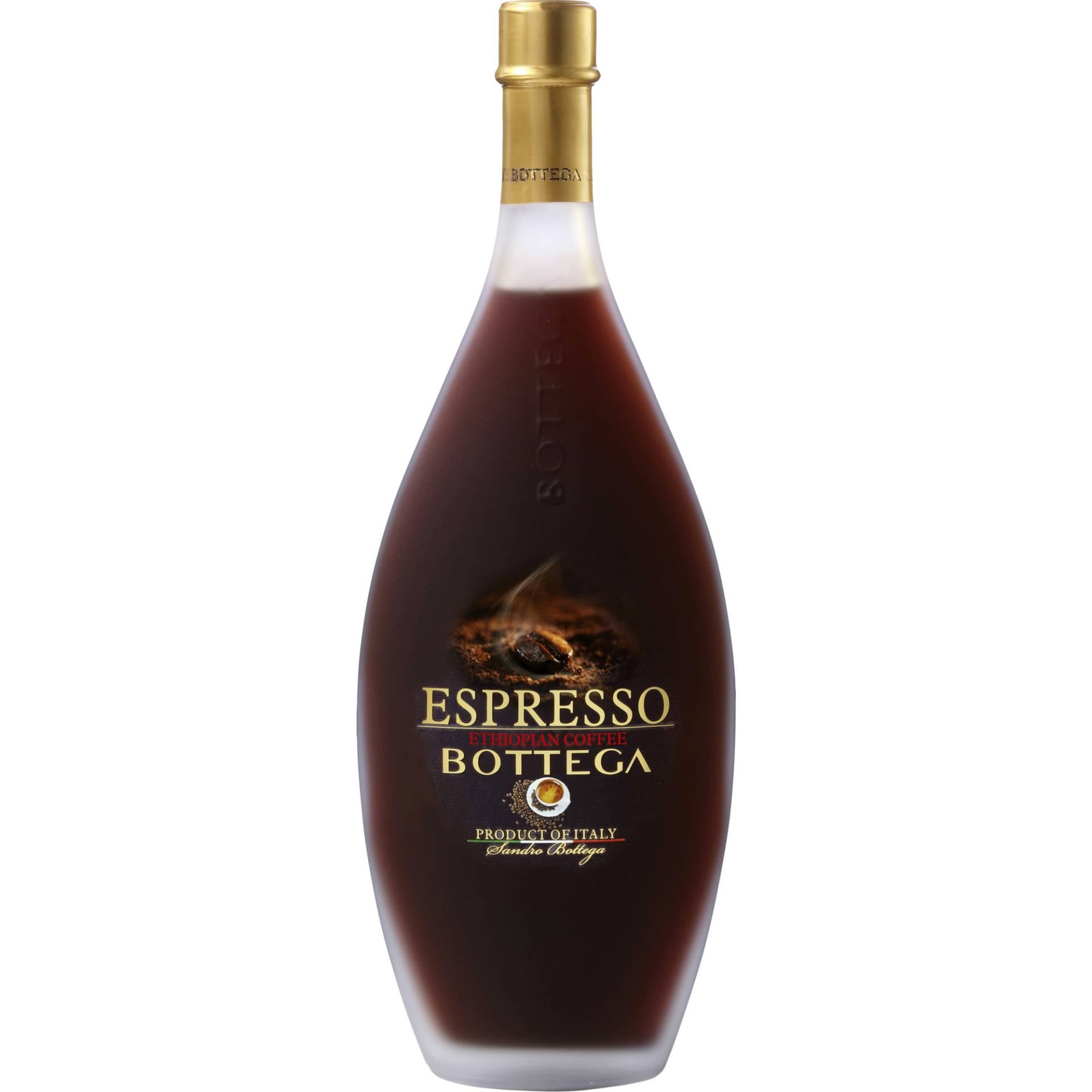 Bottega Ethiopian Coffee Espresso Liquore, 0,5 L, 20% Vol., Spirituosen von Bottega S.p.A.-31010 Bibano di Godega di Sant'Urbano-Italia
