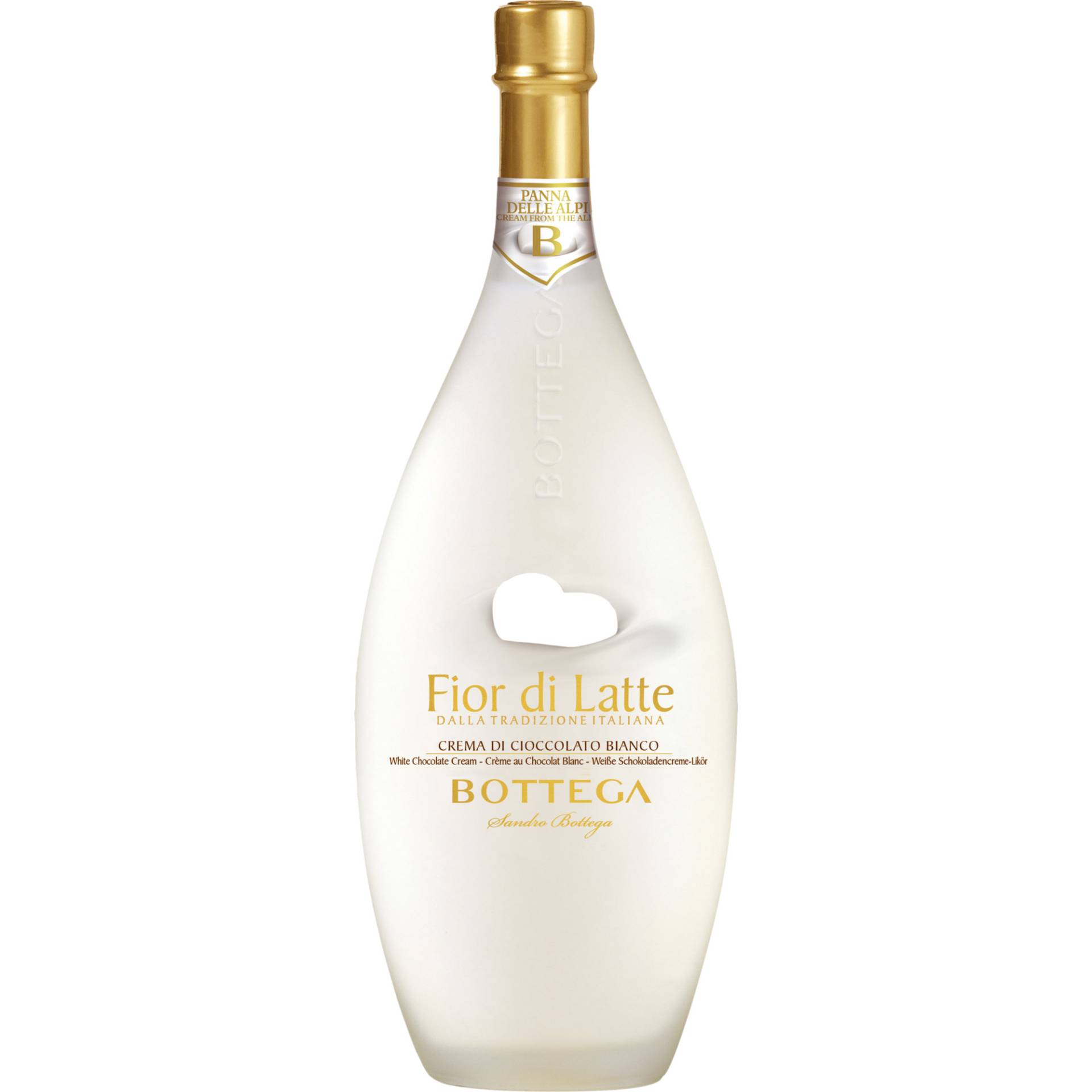 Bottega Fior di Latte Crema di Cioccolato Bianco, 0,5 L, 15% Vol., Spirituosen Bottega Fior di Latte Crema di Cioccolato Bianco, 0,5 L, 15% Vol., Spirituosen von Bottega S.p.A.-31010 Bibano di Godega di Sant'Urbano-Italia