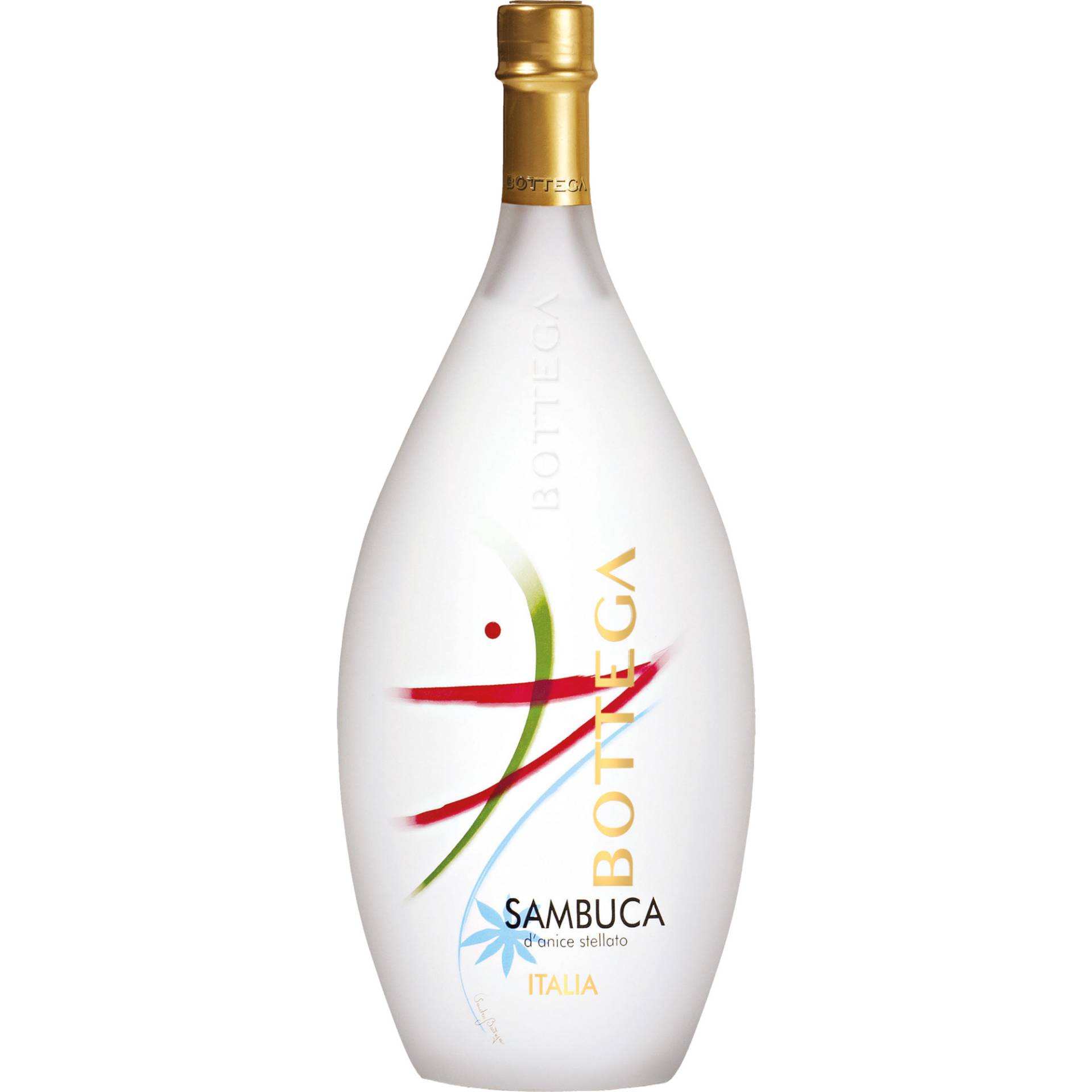 Bottega Sambuca d'Anice Stellato, 0,7 L, 40% Vol., Spirituosen Bottega Sambuca d'Anice Stellato, 0,7 L, 40% Vol., Spirituosen von Bottega S.p.A.-31010 Bibano di Godega di Sant'Urbano-Italia