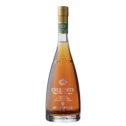 Alexander Exquisite Grappa Prosecco gereift in Eichenfässern 38% - 700ml von Bottega