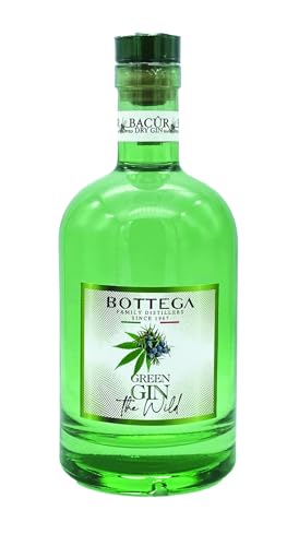 Bottega BACÛR The Wild Green Distilled Dry Gin 40% Vol. 0,7l von Bottega