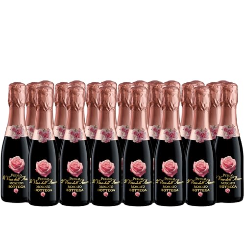 Bottega Il Vino Dell'Amore Petalo Moscato Spumante Dolce - 6 x 200ml von Bottega