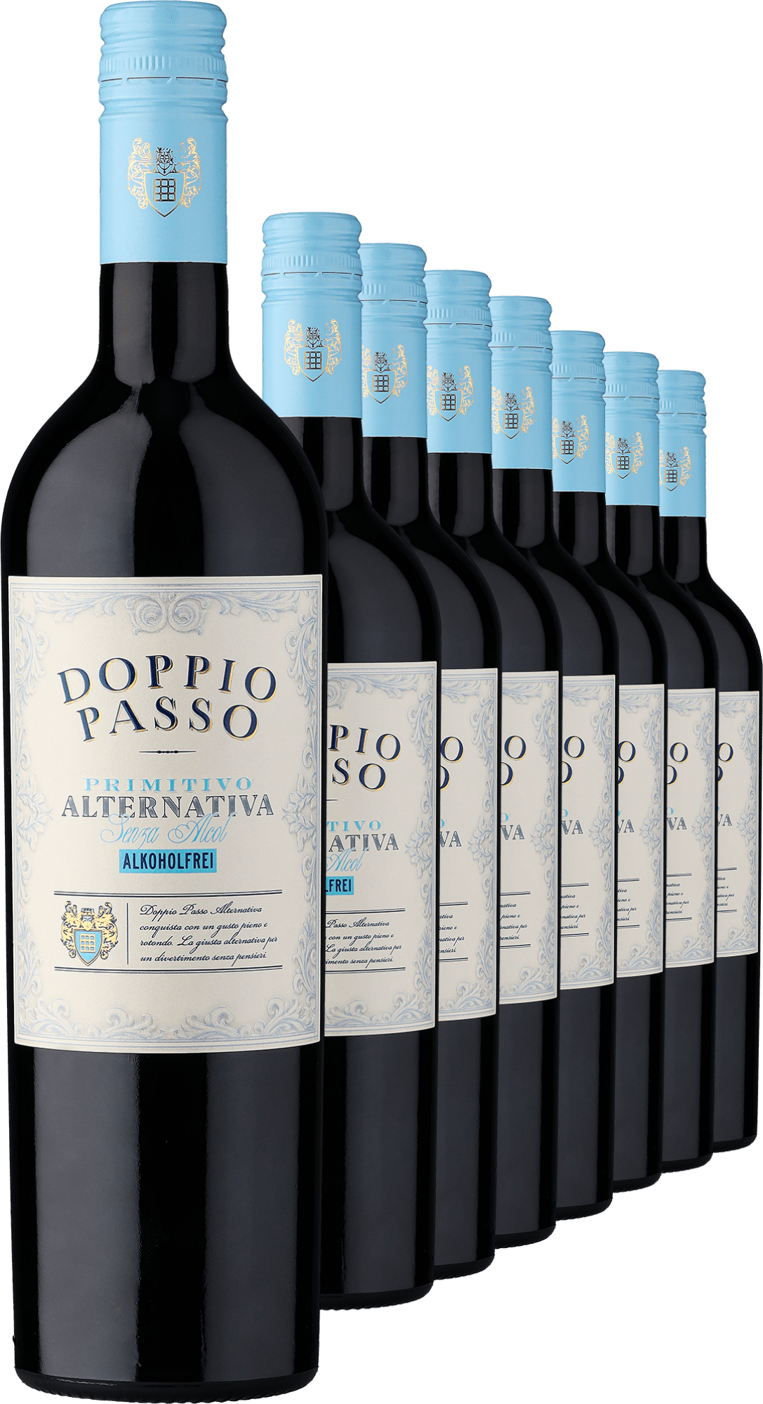 Doppio Passo Rosso »Alternativa« Alkoholfrei im 8er-Vorratspaket Doppio Passo Rosso »Alternativa« Alkoholfrei im 8er-Vorratspaket von Botter Casa Vinicola S.P.A.