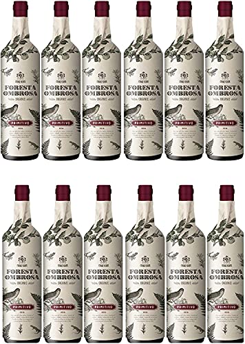 Cuore Verde Foresta Ombrosa Primitivo Puglia Rotwein Biowein trocken IGT Italien (12 Flaschen) von Botter Casa Vinicola