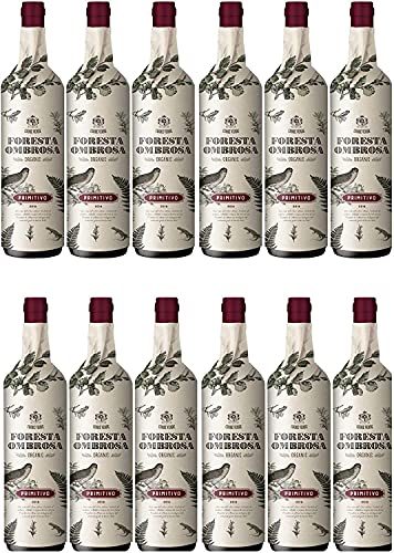 Cuore Verde Foresta Ombrosa Primitivo Puglia Rotwein Biowein trocken IGT Italien (12 Flaschen) von GREAT BRITISH TRADING LIMITED