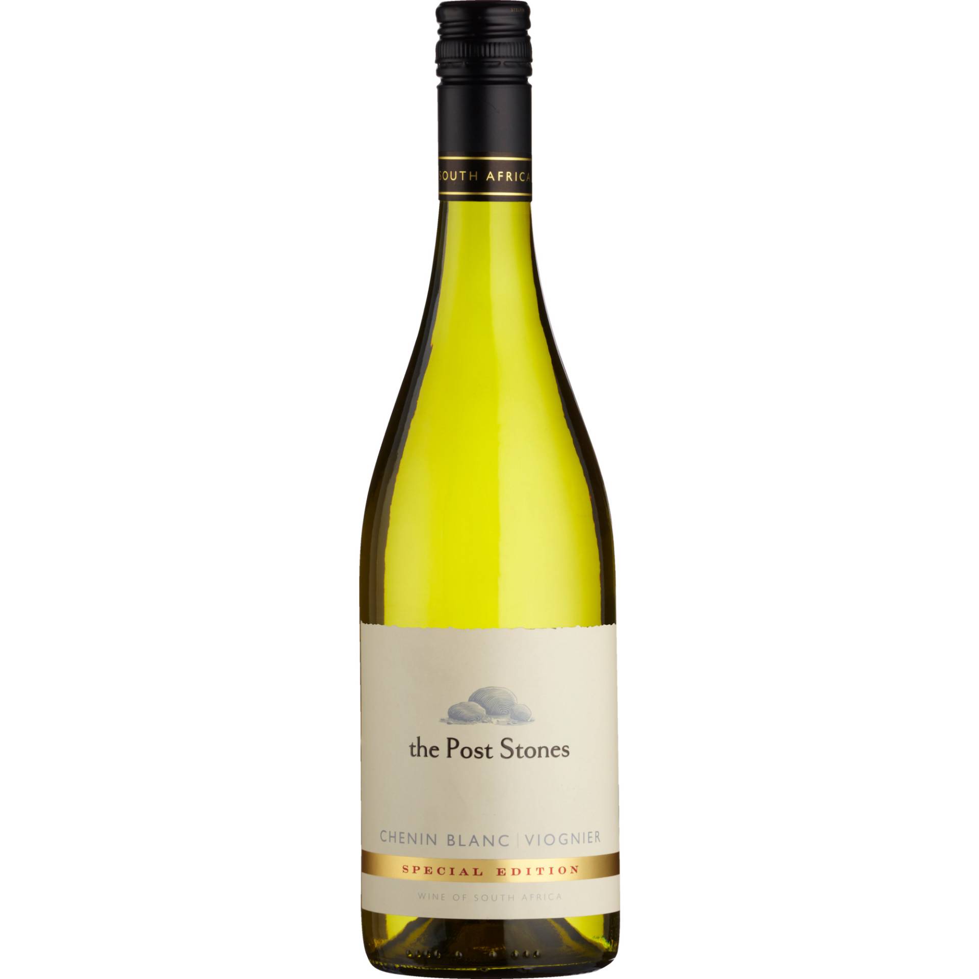 The Post Stones Chenin Blanc Viognier, WO Western Cape, Western Cape, 2023, Weißwein von Bottled at F71570-084 for Boutinot 71570-487 France