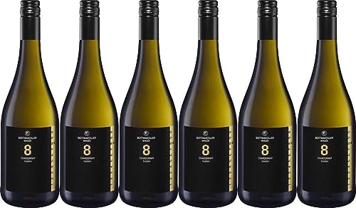 6x 8 Chardonnay trocken 2022 - Bottwartaler Winzer eG, Württemberg - Weißwein von Bottwartaler Winzer eG