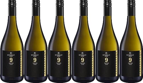 6x 9 Pinot Gris trocken 2021 - Bottwartaler Winzer eG, Württemberg - Weißwein von Bottwartaler Winzer eG