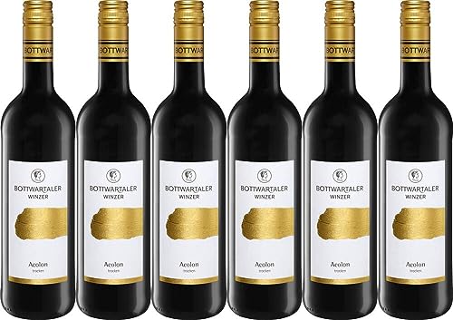 6x Premium Acolon trocken 2020 - Bottwartaler Winzer eG, Württemberg - Rotwein von Bottwartaler Winzer eG