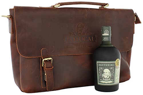 Botucal | Premium Rum Geschenk Set | Ron Botucal Reserva Exclusiva (700ml) + Ledertasche gratis | 40% vol. |12 Jahre gereift | Destillat aus Venezuela | vollmundig im Geschmack von Botucal