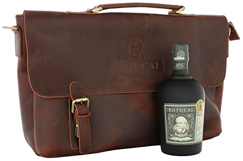 Botucal | Premium Rum Geschenk Set | Ron Botucal Reserva Exclusiva (700ml) + Ledertasche gratis | 40% vol. |12 Jahre gereift | Destillat aus Venezuela | vollmundig im Geschmack von BOTUCAL