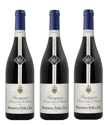 3x 0,75l - 2021er - Bouchard Aîné & Fils - Hautes-Côtes de Beaune A.O.P. - Burgund - Frankreich - Rotwein trocken 3x 0,75l - 2021er - Bouchard Aîné & Fils - Hautes-Côtes de Beaune A.O.P. - Burgund - Frankreich - Rotwein trocken von Bouchard Aîné & Fils