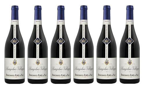 6x 0,75l - 2022er - Bouchard Aîné & Fils - Beaujolais-Villages A.O.P. - Frankreich - Rotwein trocken 6x 0,75l - 2022er - Bouchard Aîné & Fils - Beaujolais-Villages A.O.P. - Frankreich - Rotwein trocken von Bouchard Aîné & Fils