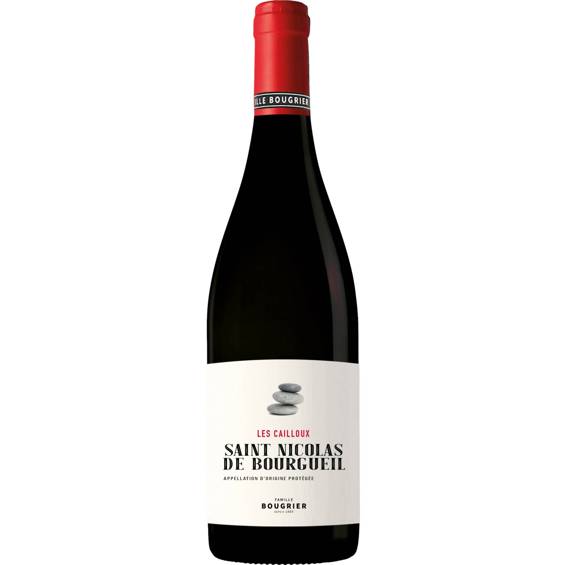 FB Les Cailloux, St Nicolas de Bourgueil AOP, Loire, 2023, Rotwein FB Les Cailloux, St Nicolas de Bourgueil AOP, Loire, 2023, Rotwein von Bougrier SAS, 41140 St. Romain sur Cher, France