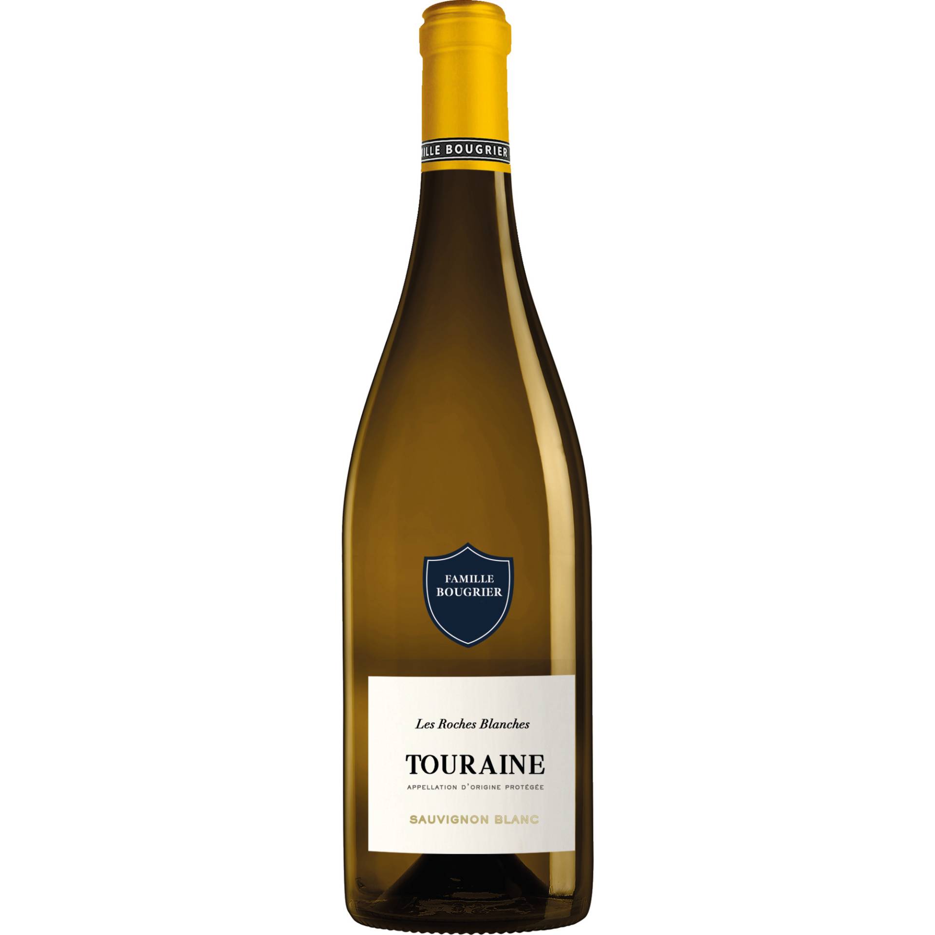 Les Roches Blanches Sauvignon Blanc, Touraine AOP, Loire, 2023, Weißwein Les Roches Blanches Sauvignon Blanc, Touraine AOP, Loire, 2023, Weißwein von Bougrier SAS, 41140 St. Romain sur Cher, France