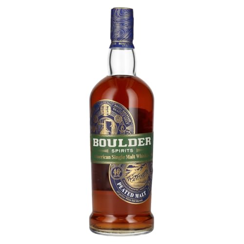 Boulder Spirits American Single Malt PEATED Whiskey 46% Vol. 0,7l Boulder Spirits American Single Malt PEATED Whiskey 46% Vol. 0,7l von Boulder Spirits