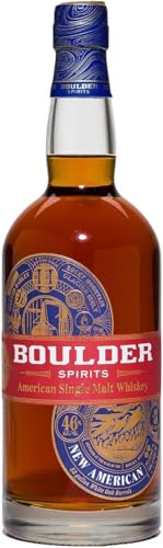 Boulder | American Single Malt Whiskey | 700 ml | 46% Vol. |In Eichenfässern gereift | Eine völlig neue Whiskey - Erfahrung von Boulder