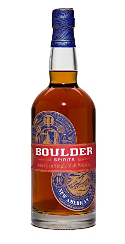 Boulder | American Single Malt Whiskey | 700 ml | 46% Vol. |In Eichenfässern gereift | Eine völlig neue Whiskey - Erfahrung von Boulder