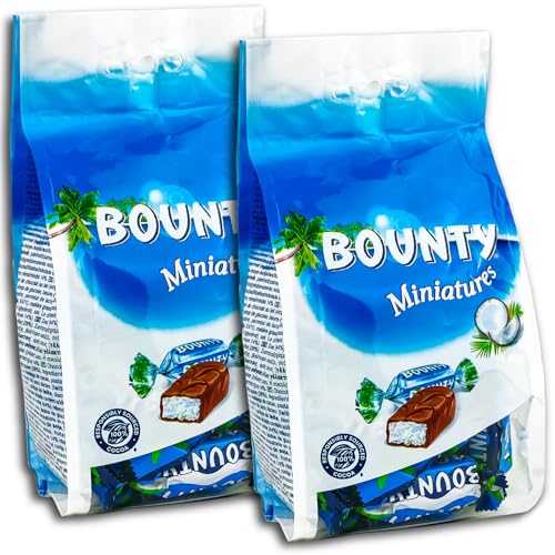 2 er Pack Bounty Miniatures 2x 220 g Schokoriegel Cocos 2 er Pack Bounty Miniatures 2x 220 g Schokoriegel Cocos von Bounty