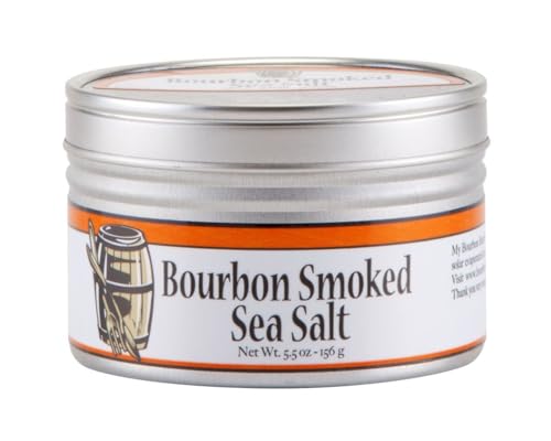 Bourbon Barrel Foods Bourbon Smoked Sea Salt – Handgeerntetes Meersalz, im Bourbonfass geräuchert, 156g Bourbon Barrel Foods Bourbon Smoked Sea Salt – Handgeerntetes Meersalz, im Bourbonfass geräuchert, 156g von Bourbon Barrel Foods