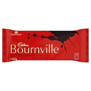 Cadbury Bournville Classic Dark Chocolate 200G x Case of 18 von Bournville