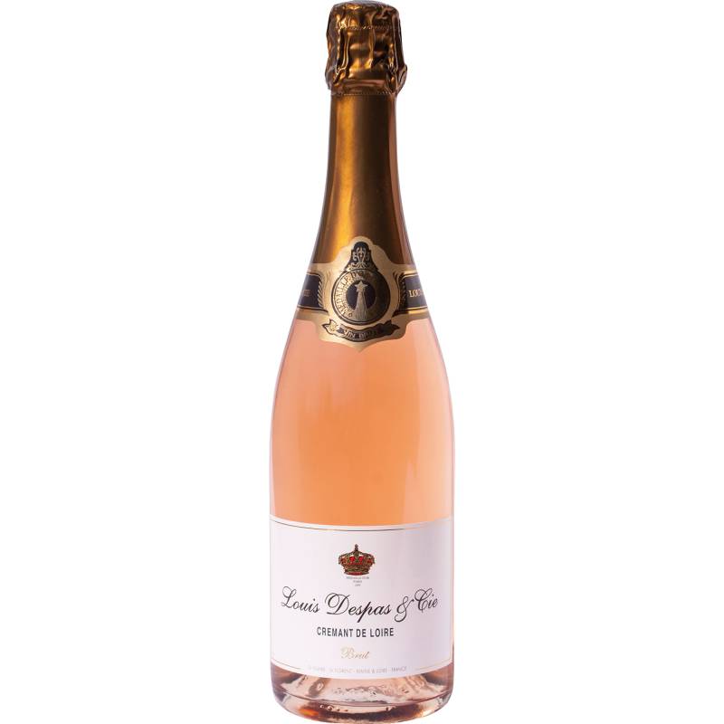 Louis Despas & Cie Crémant Rosé, Crémant de Loire AC, Loire, Schaumwein von "Bouvet Ladubay",49426,"Saumur Cedex",Frankreich