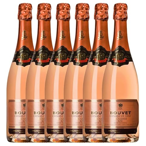 6er-Sparpaket Cremant de Loire Excellence Rosé Brut von Bouvet Ladubay