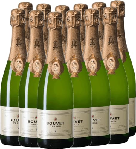 Bouvet Trésor Blanc Brut Saumur AOC Bouvet Ladubay Schaumwein 12 x 0,75l VINELLO - 12 x Weinpaket inkl. kostenlosem VINELLO.weinausgießer Bouvet Trésor Blanc Brut Saumur AOC Bouvet Ladubay Schaumwein 12 x 0,75l VINELLO - 12 x Weinpaket inkl. kostenlosem VINELLO.weinausgießer von Bouvet Ladubay