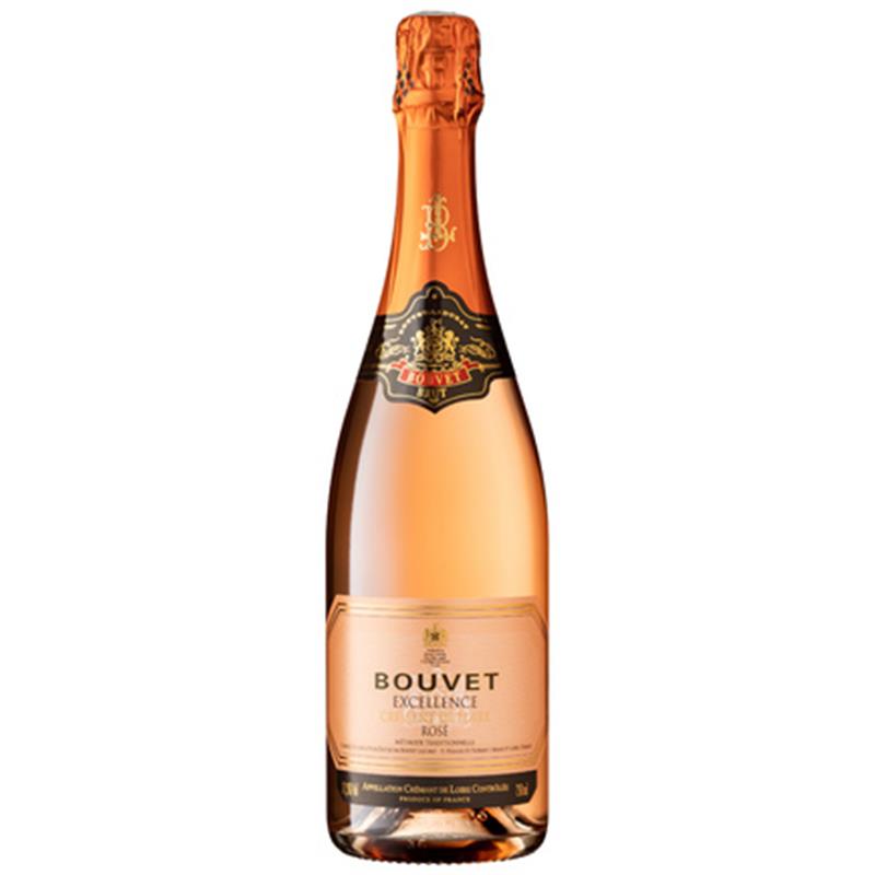 Crémant de Loire Brut Rosé von Bouvet-Ladubay