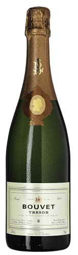 Tresor Brut Blanc Saumur AOC von Bouvet Ladubay, trockener Cremant von der Loire Tresor Brut Blanc Saumur AOC von Bouvet Ladubay, trockener Cremant von der Loire von Bouvet Ladubay