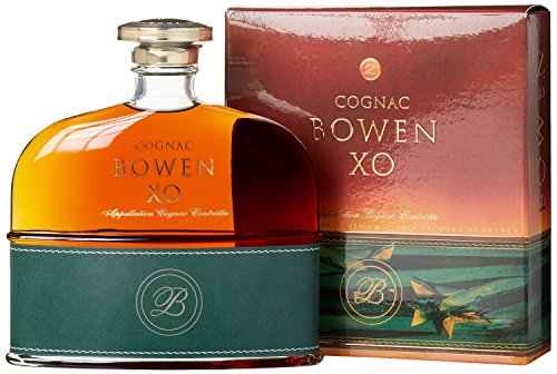 Cognac Bowen XO 18-20 Jahre in Geschenkverpackung - 0,70 Liter, 1er Pack (1 x 700 ml) von Cognac Bowen