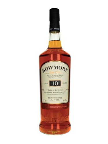 Bowmore 10 Years Old DARK & INTENSE Travel Exclusive 40% Vol. 1l in Geschenkbox von Bowmore