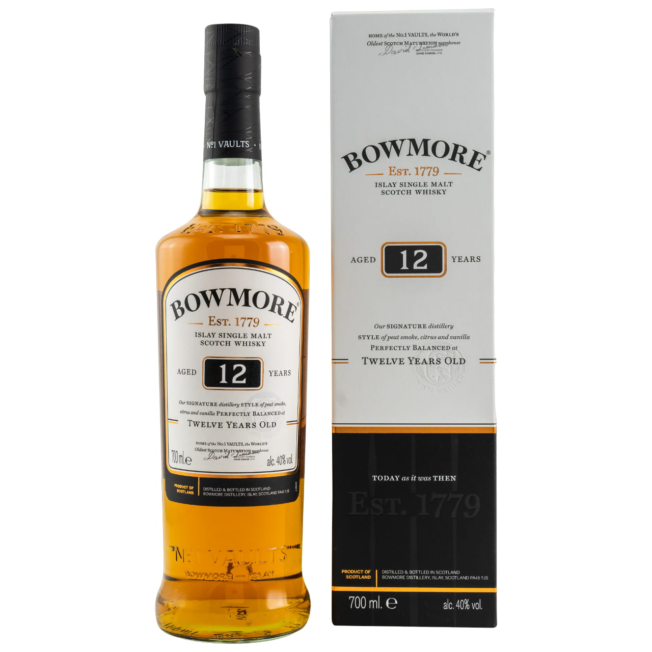 Bowmore 12 Jahre 40% vol. 0,7 l Bowmore 12 Jahre 40% vol. 0,7 l von Bowmore