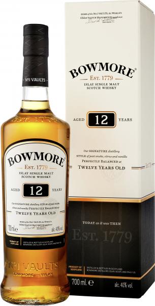Bowmore Islay Single Malt Scotch Whisky 12 years von Bowmore
